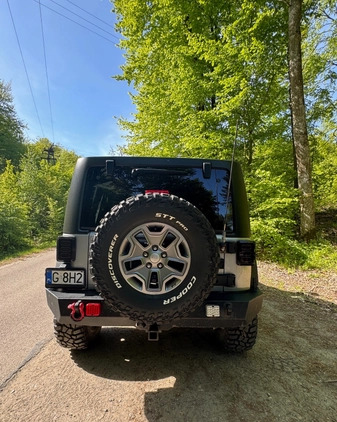 Jeep Wrangler cena 142000 przebieg: 90000, rok produkcji 2017 z Gdańsk małe 352